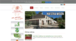 Desktop Screenshot of fundacionelsembrador.org